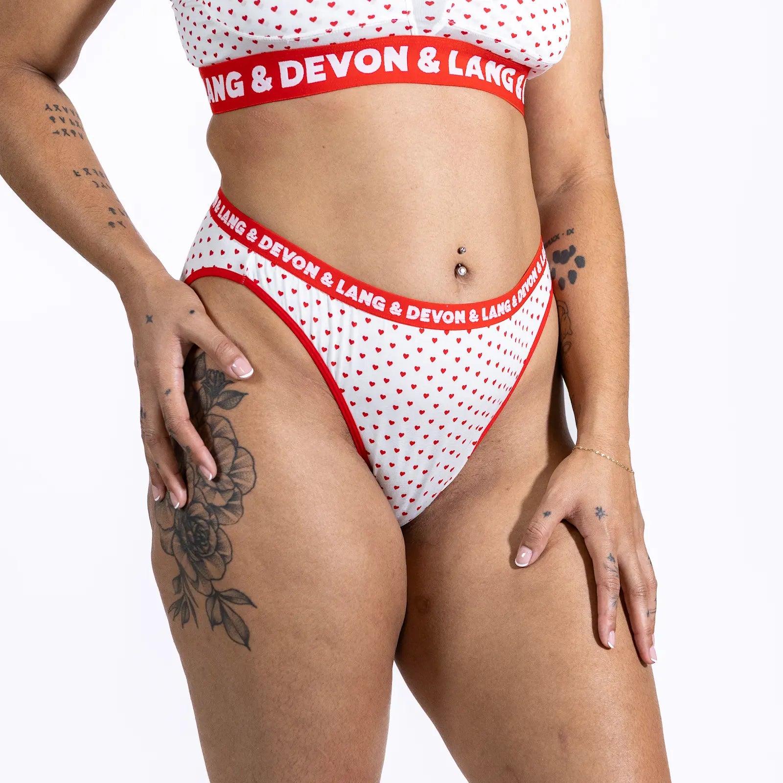Katrina French Bikini - Cinnamon Hearts