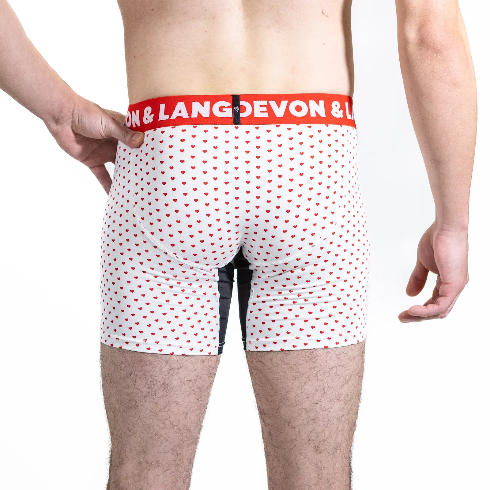 Journey Boxer Brief - Cinnamon Hearts