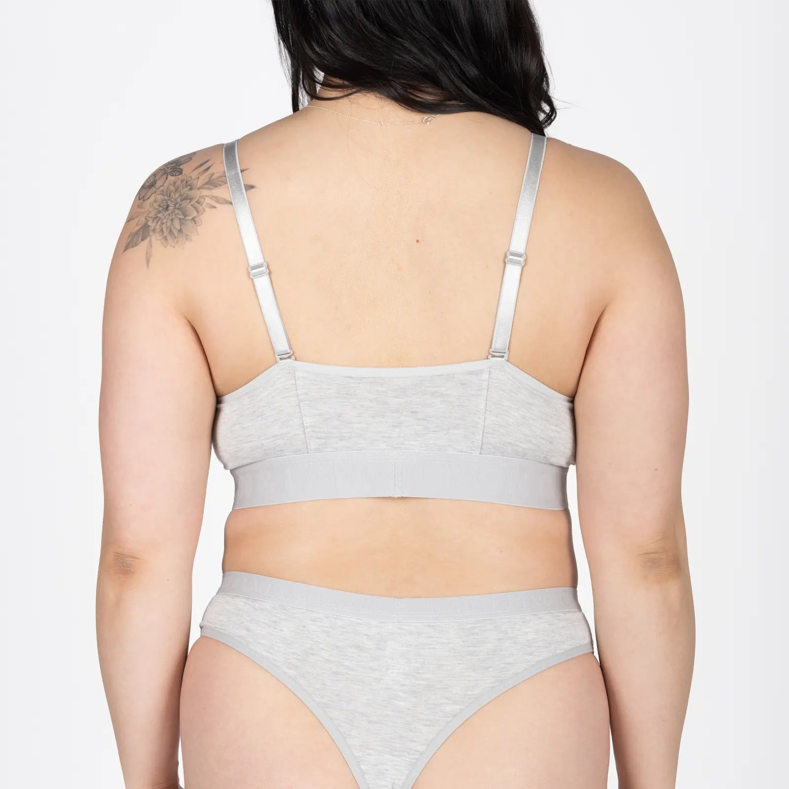 Bria Women's Bralette- Heather Grey