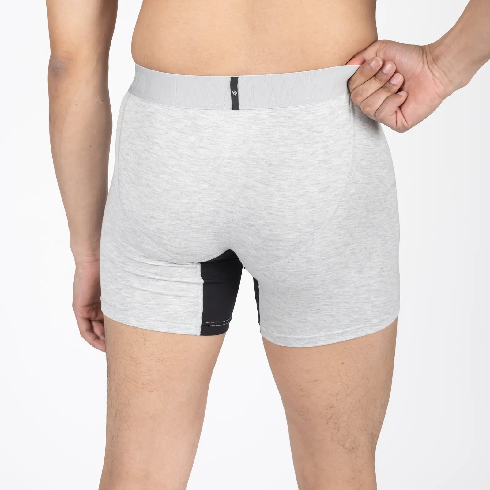 Journey Boxer Brief - Heather Grey