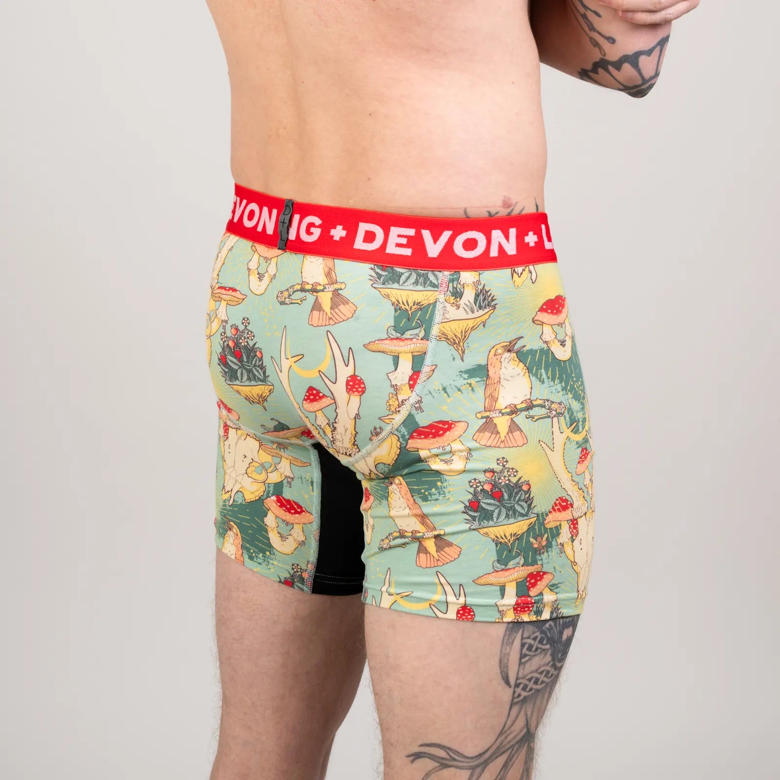 Journey Boxer Brief - Forest Mushrooms