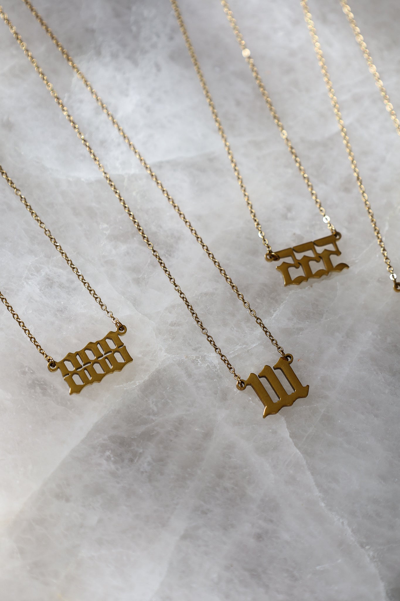 The Stevie- Angel Number Necklace