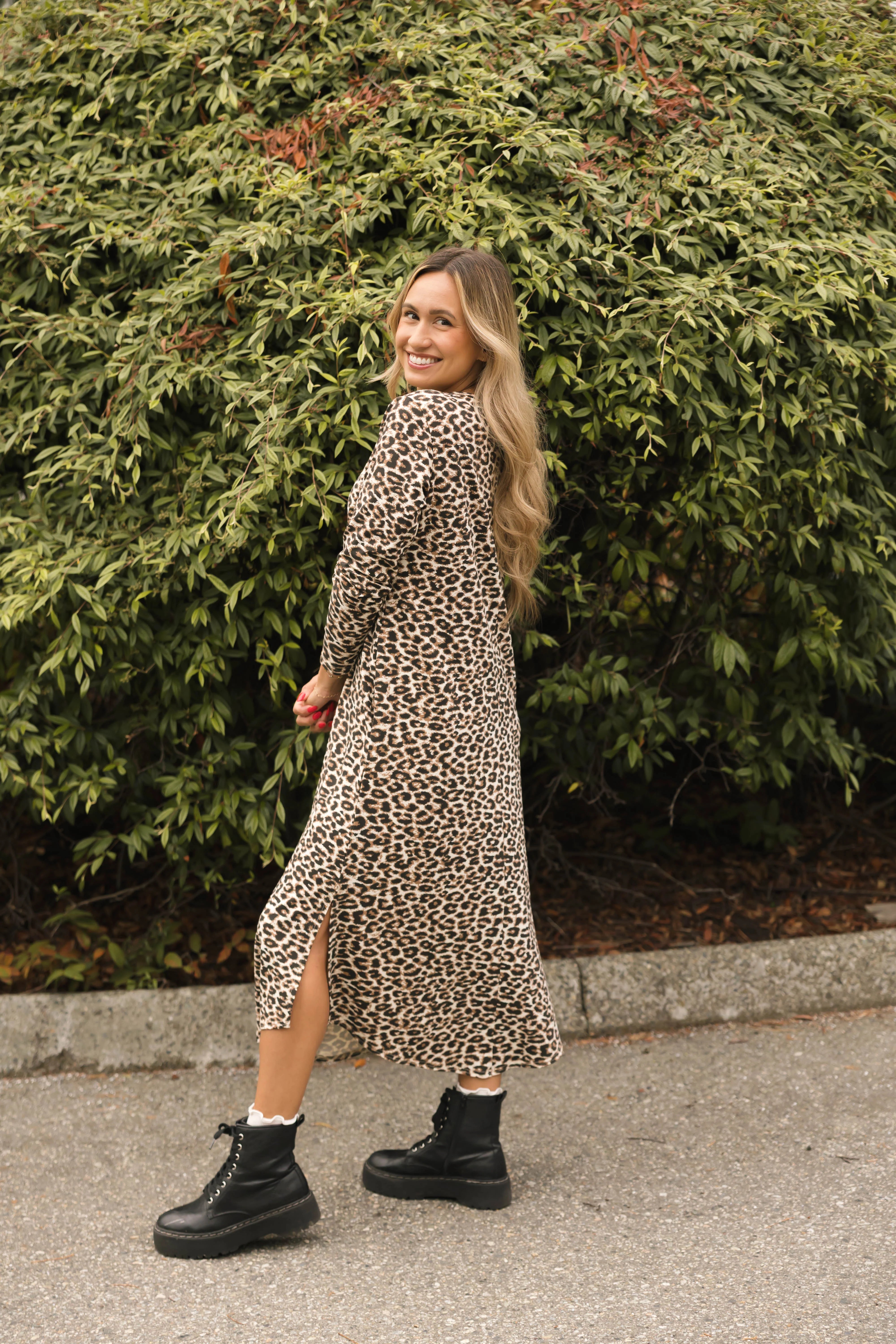 Friday Dress in Leopard
