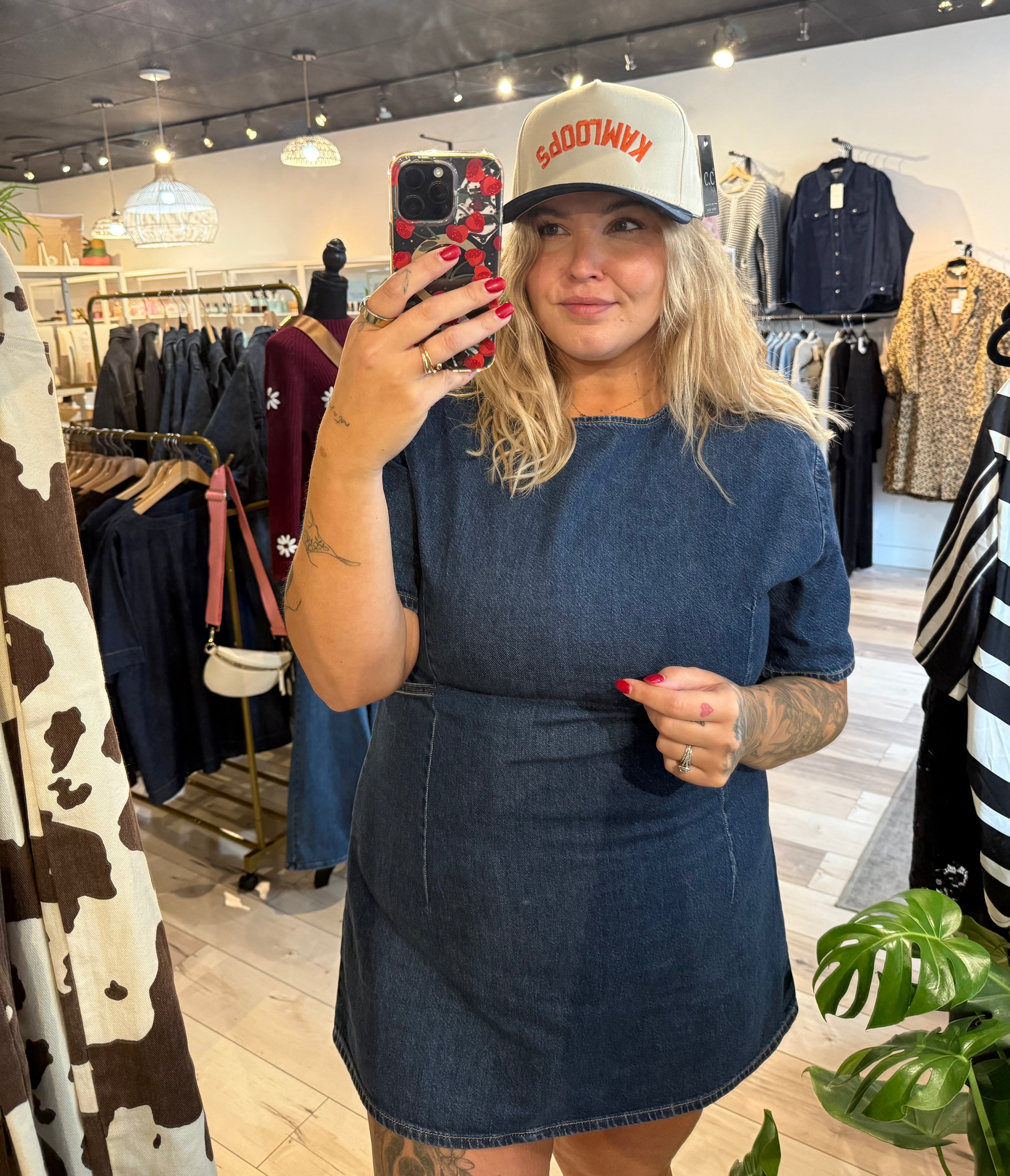 Upside Down Kamloops Trucker Hat