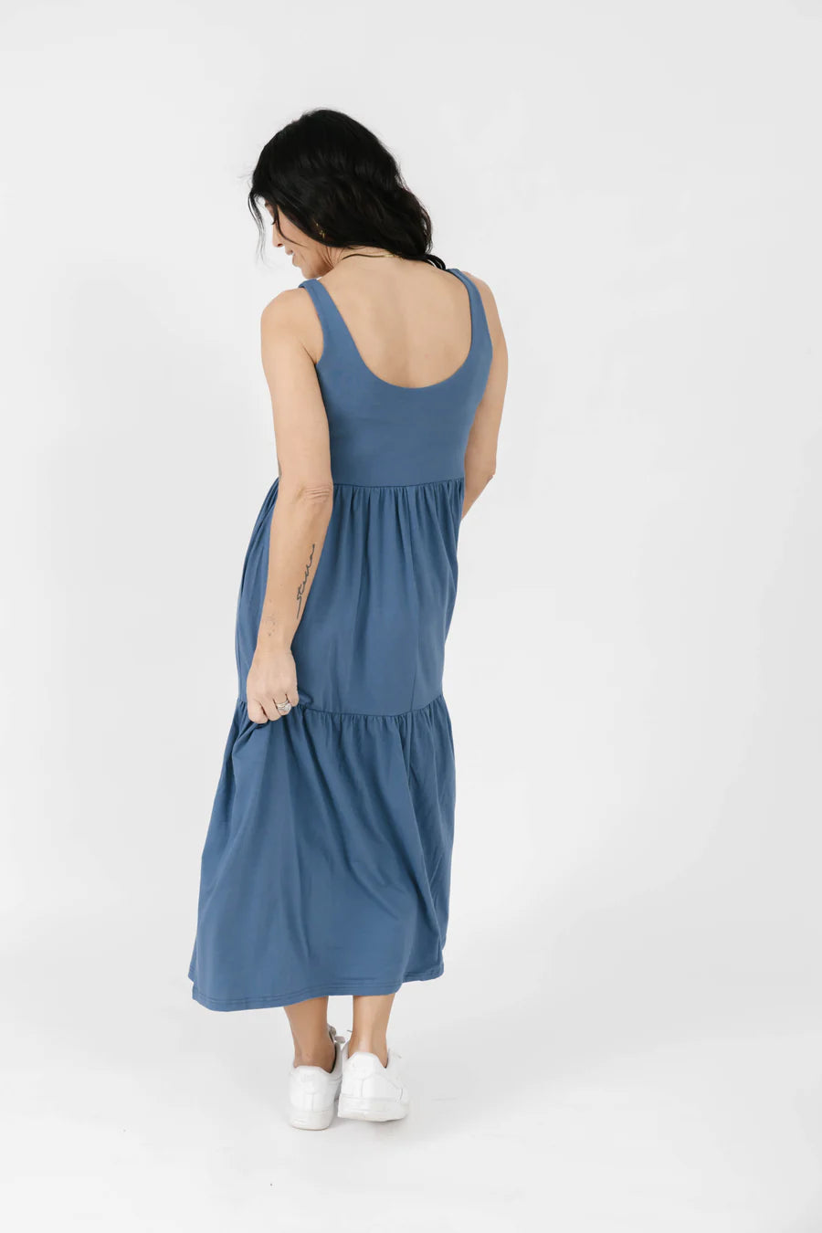 Lake Maxi Dress in Blue