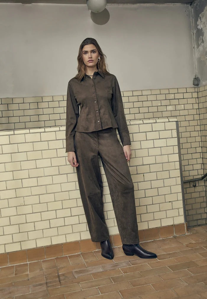 Alva Shirt - Beech Green