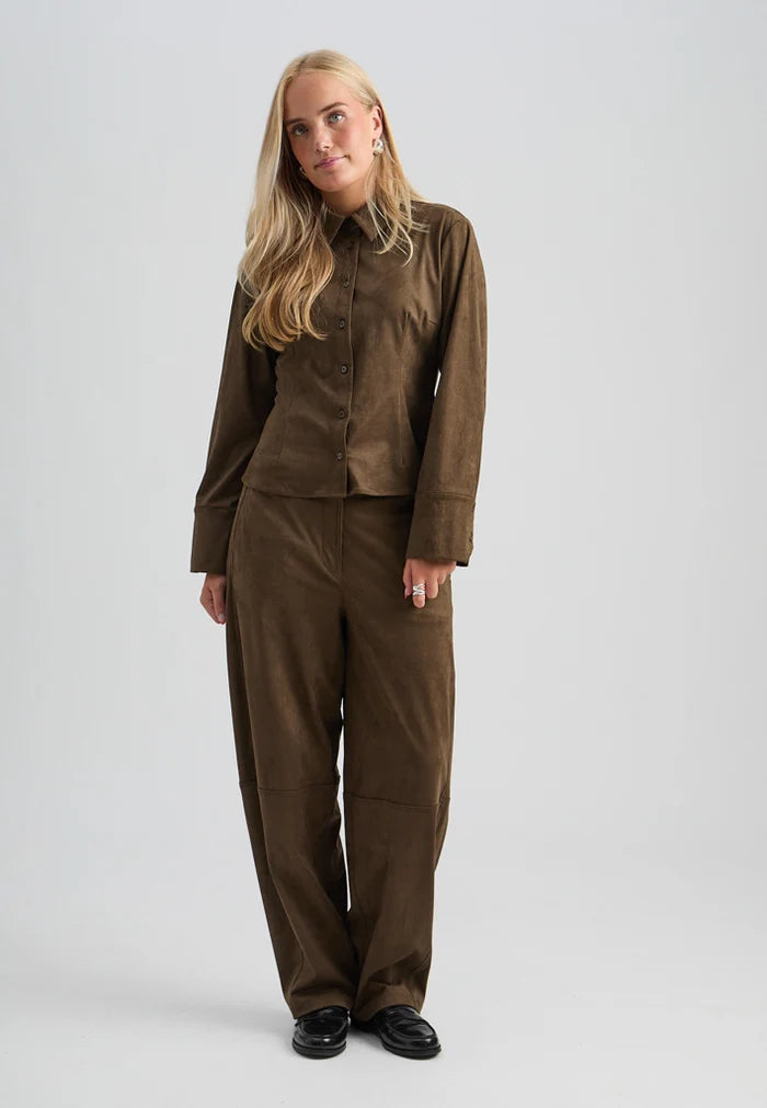 Alva Shirt - Beech Green