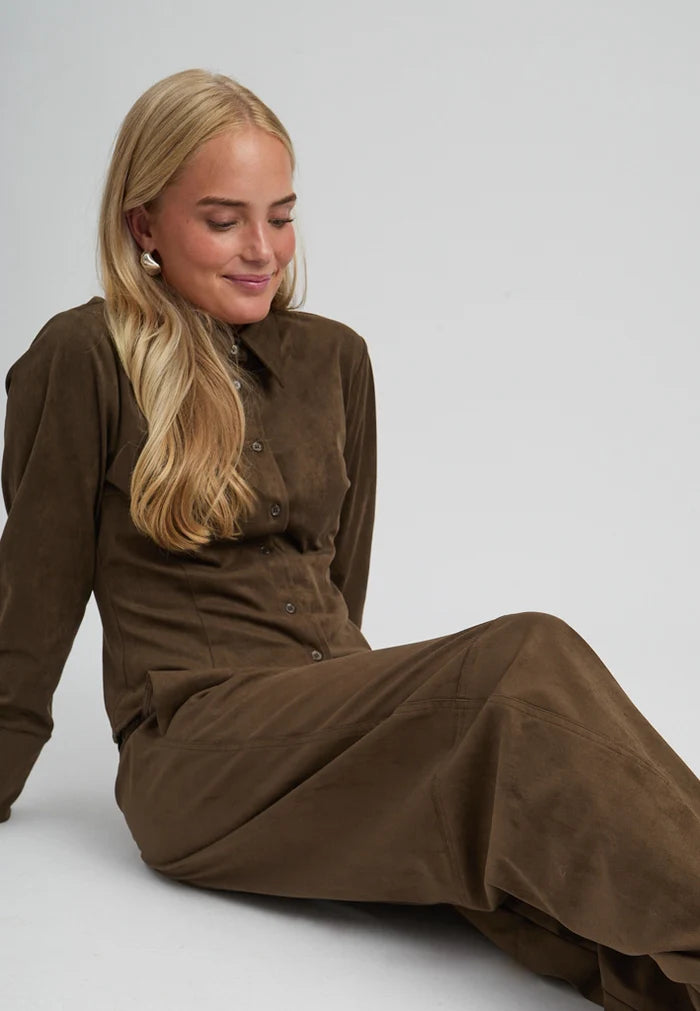 Alva Shirt - Beech Green