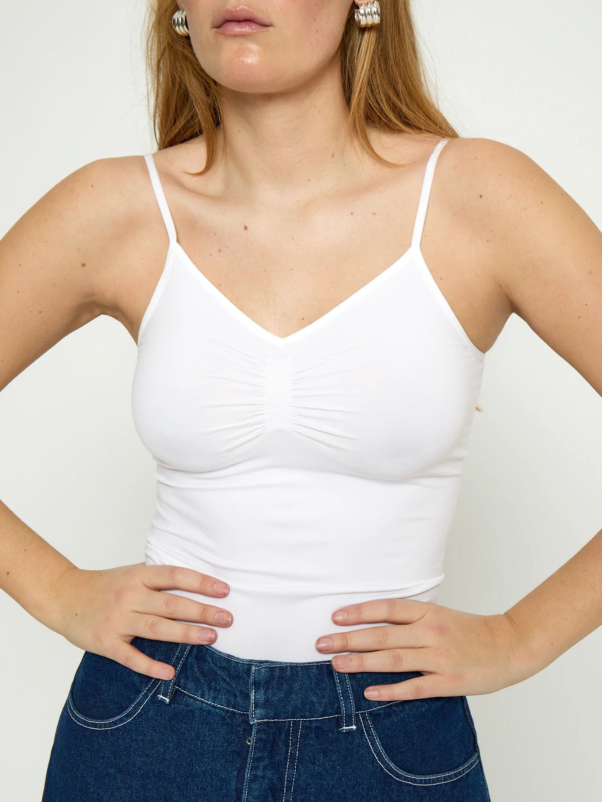 Celina Tank - White