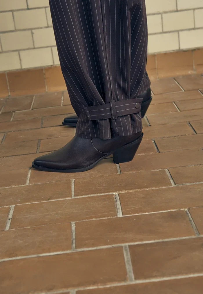 Filippa Ankle Strap Trouser - Tiramisu