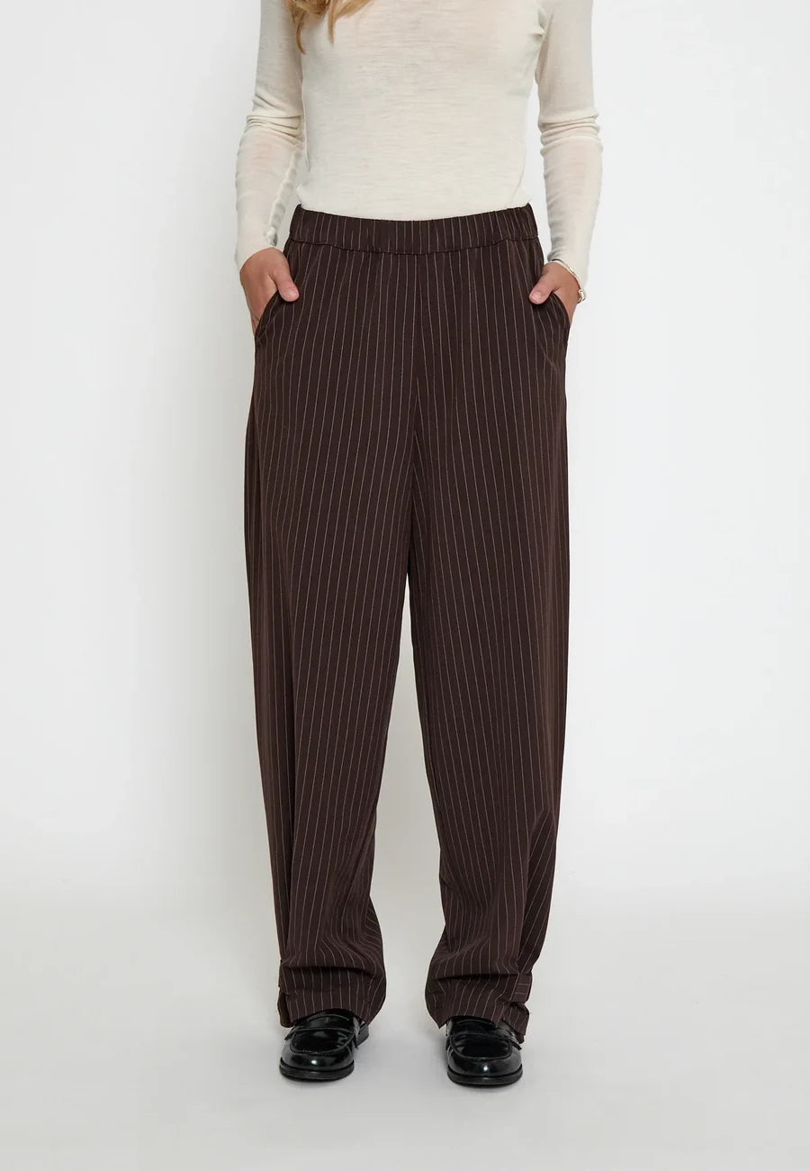 Filippa Ankle Strap Trouser - Tiramisu