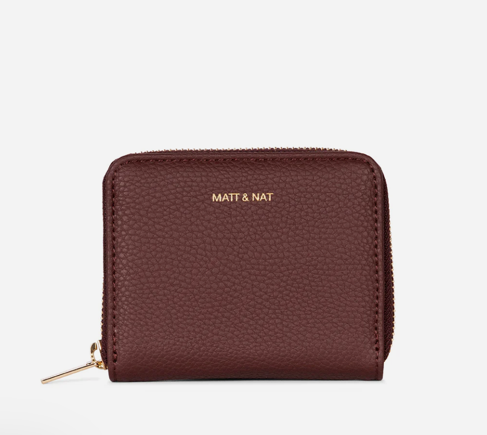 Rue Grain Wallet - Cherry