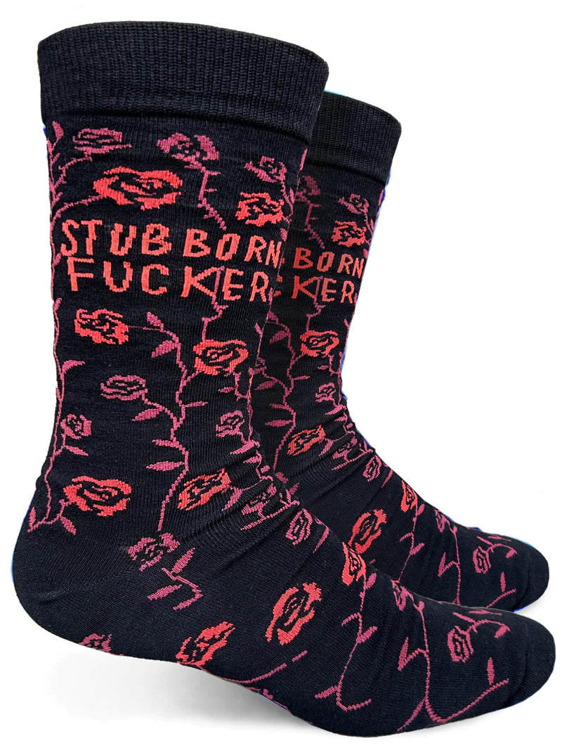 Stubborn Fucker | Men's Crew Socks