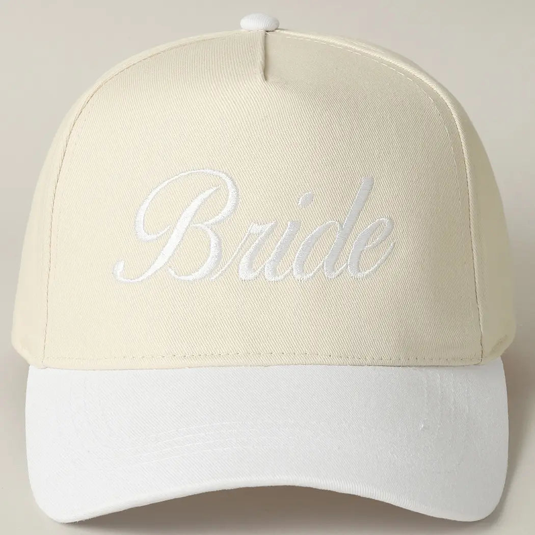 Bride Trucker Hat - White