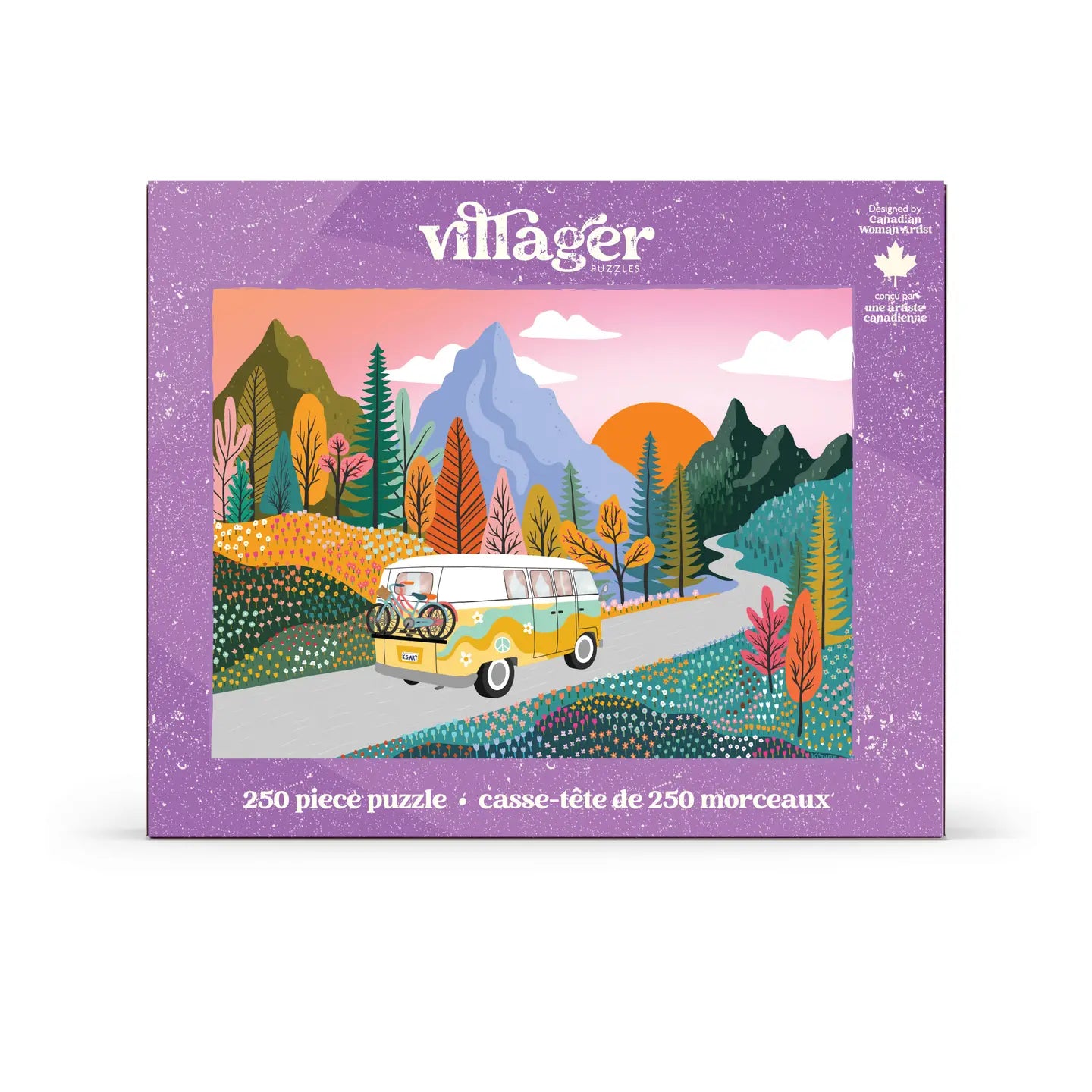 Road Trip | 250-Piece Puzzle | Designed in Canada