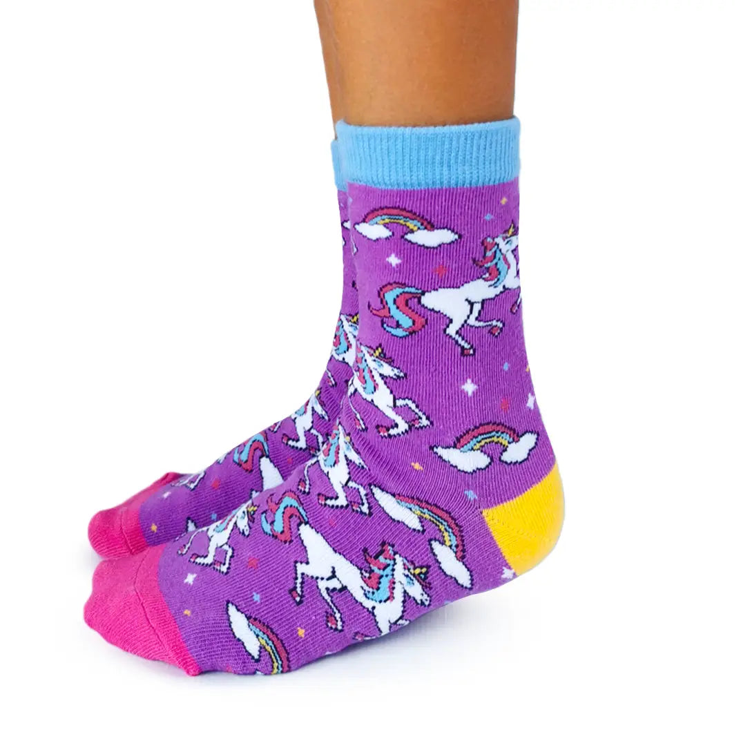 Rainbows and Unicorns Socks - For Kids