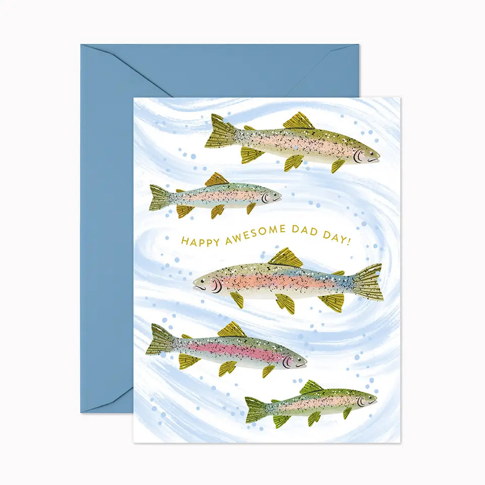 Happy Awesome Dad Day | Greeting Card