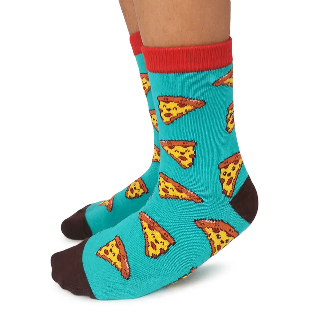 Pizza Party Socks - For Kids