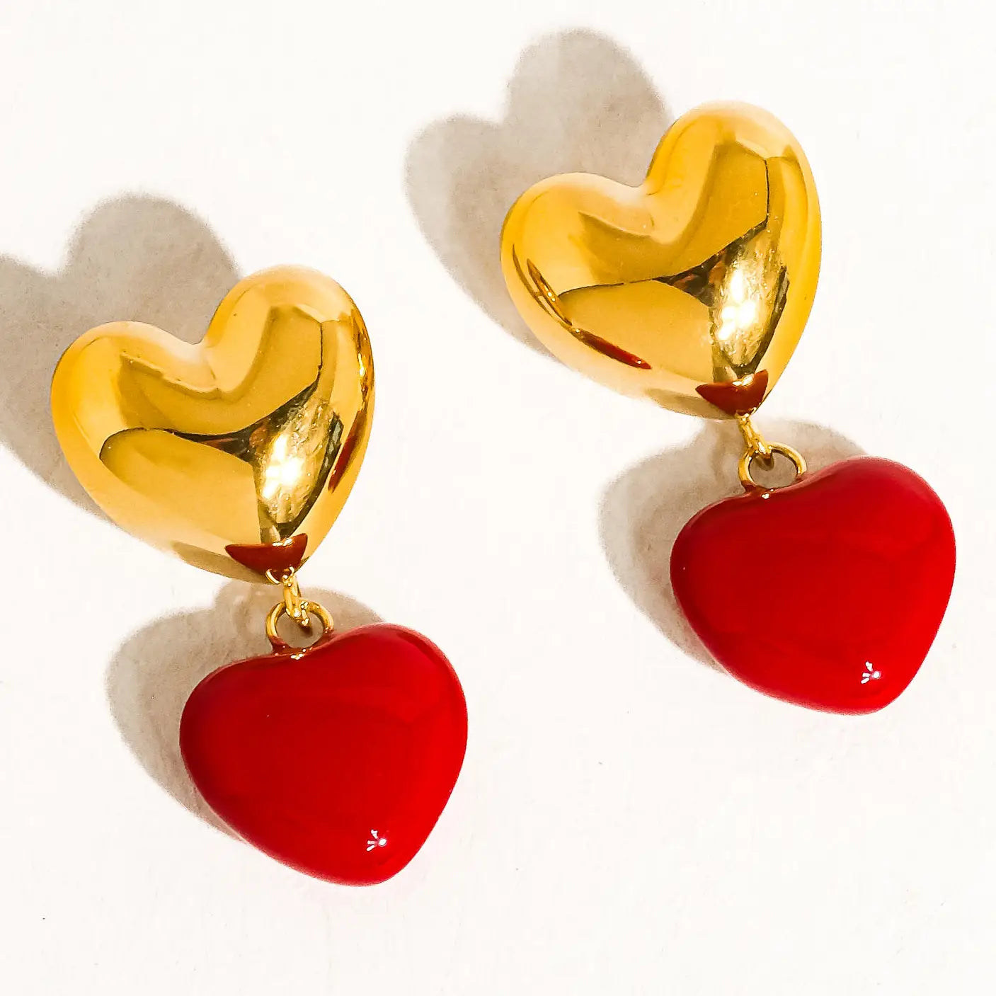 Vintage Heart Earring