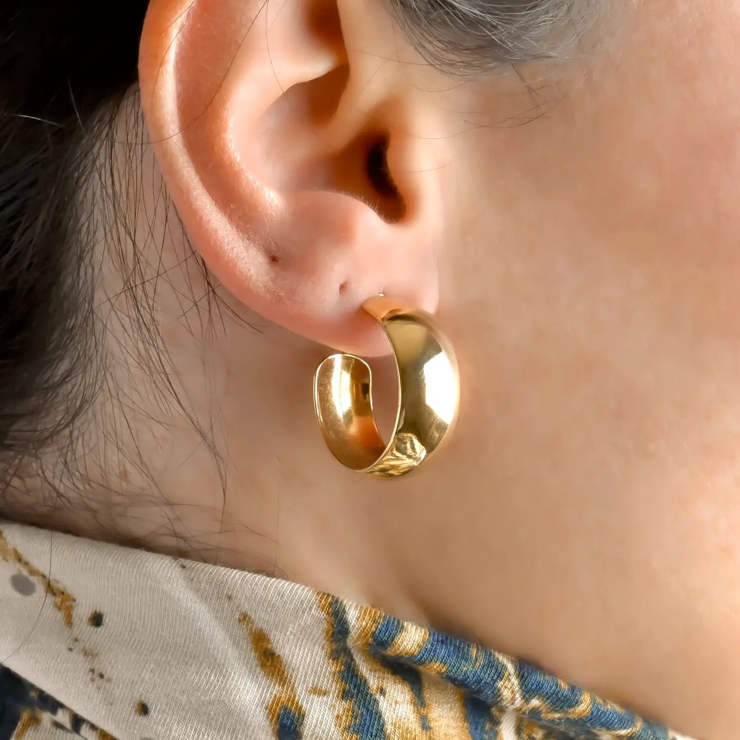 Chunky Dome Hoops