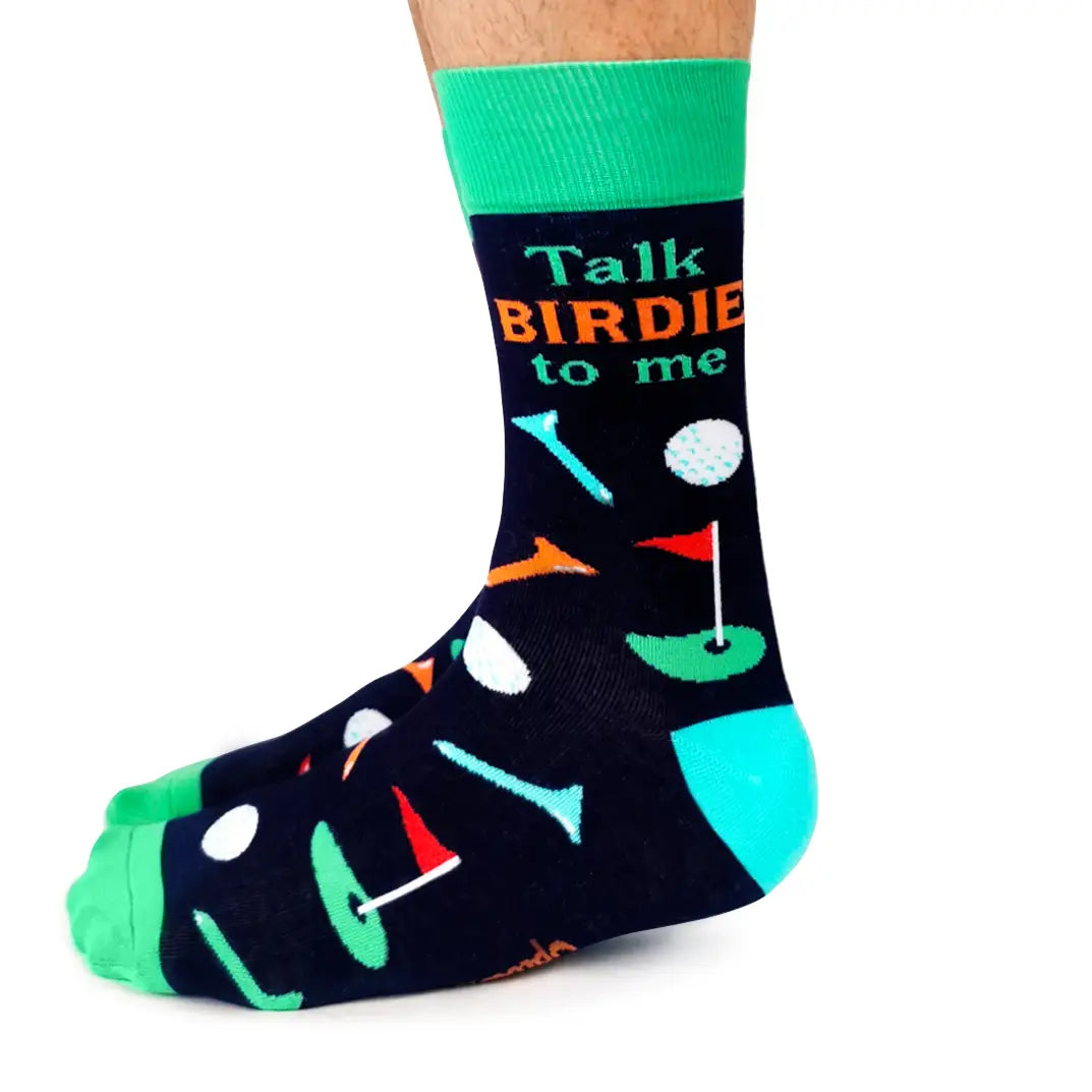 Talk Birdie To Me Socks-Mens