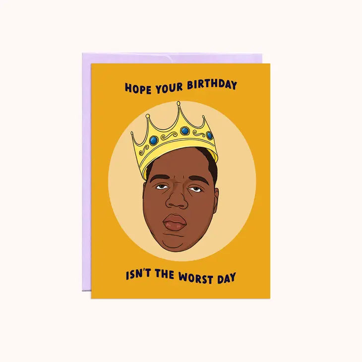 Biggie Birthday Card