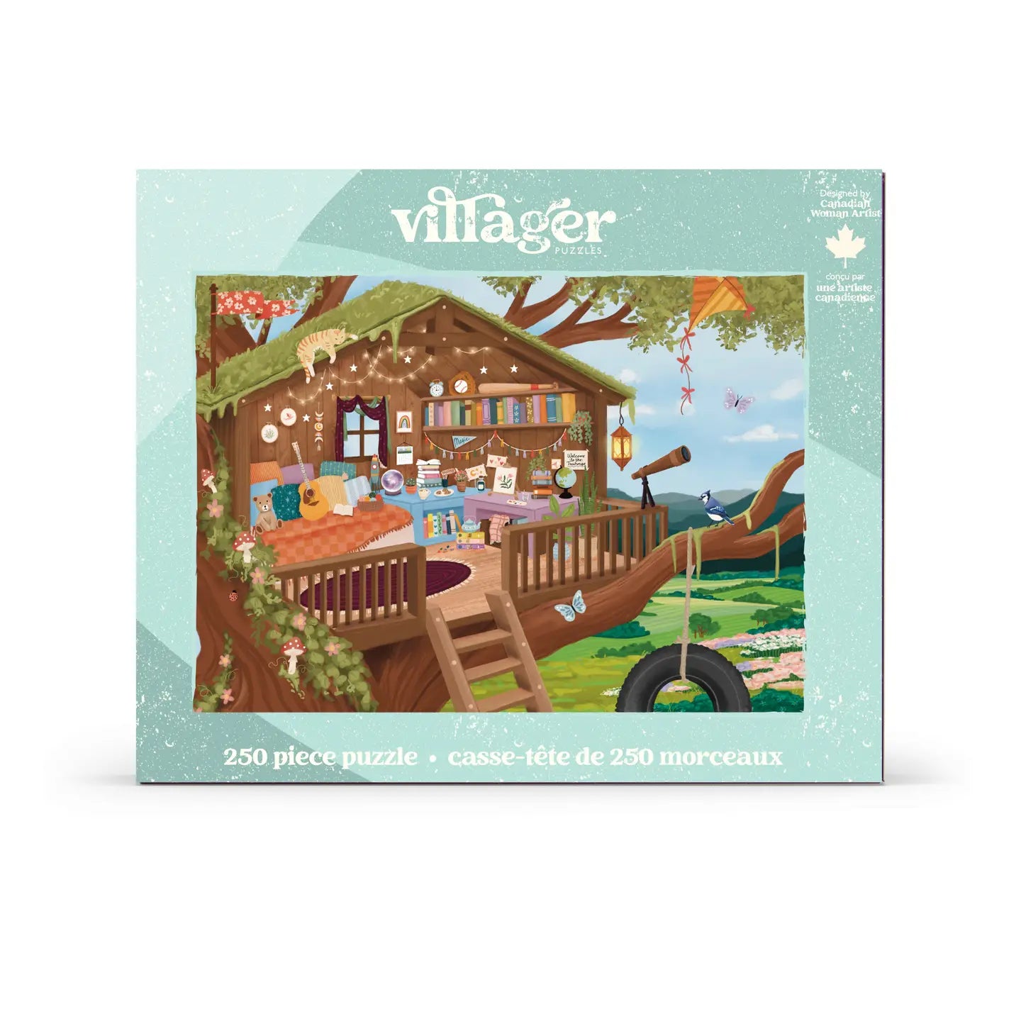 Treetop Hideout | 250-Piece Puzzle | Designed in Canada