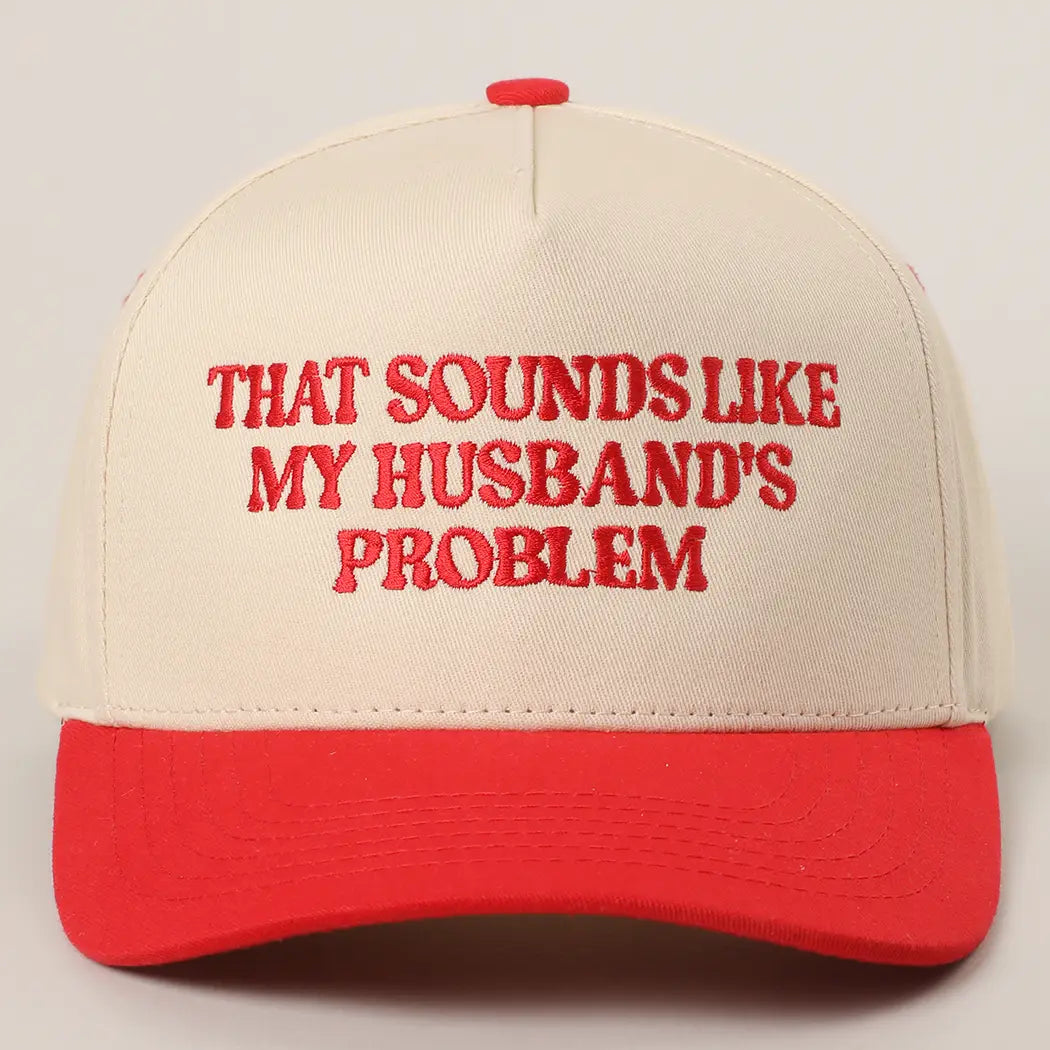 That Sounds Like..Embroidered Two-Tone Trucker Hat