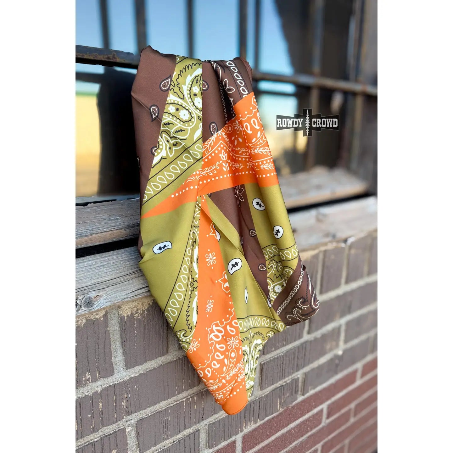 Small Bandana Patch Wild Rag - 21x21