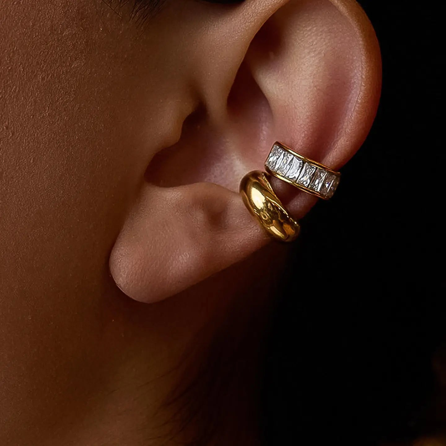 Olianne Baguette Ear Cuff