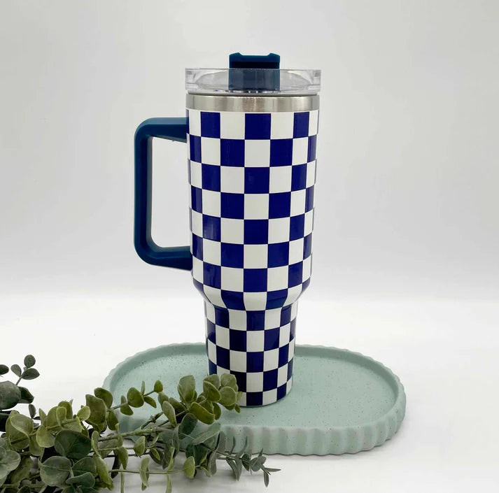 Checkers 40oz Tumblers