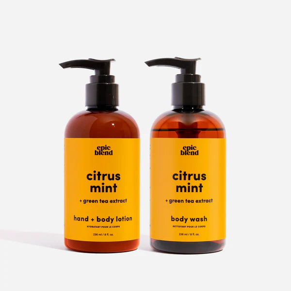 Citrus Mint Kit - Body Wash & Lotion