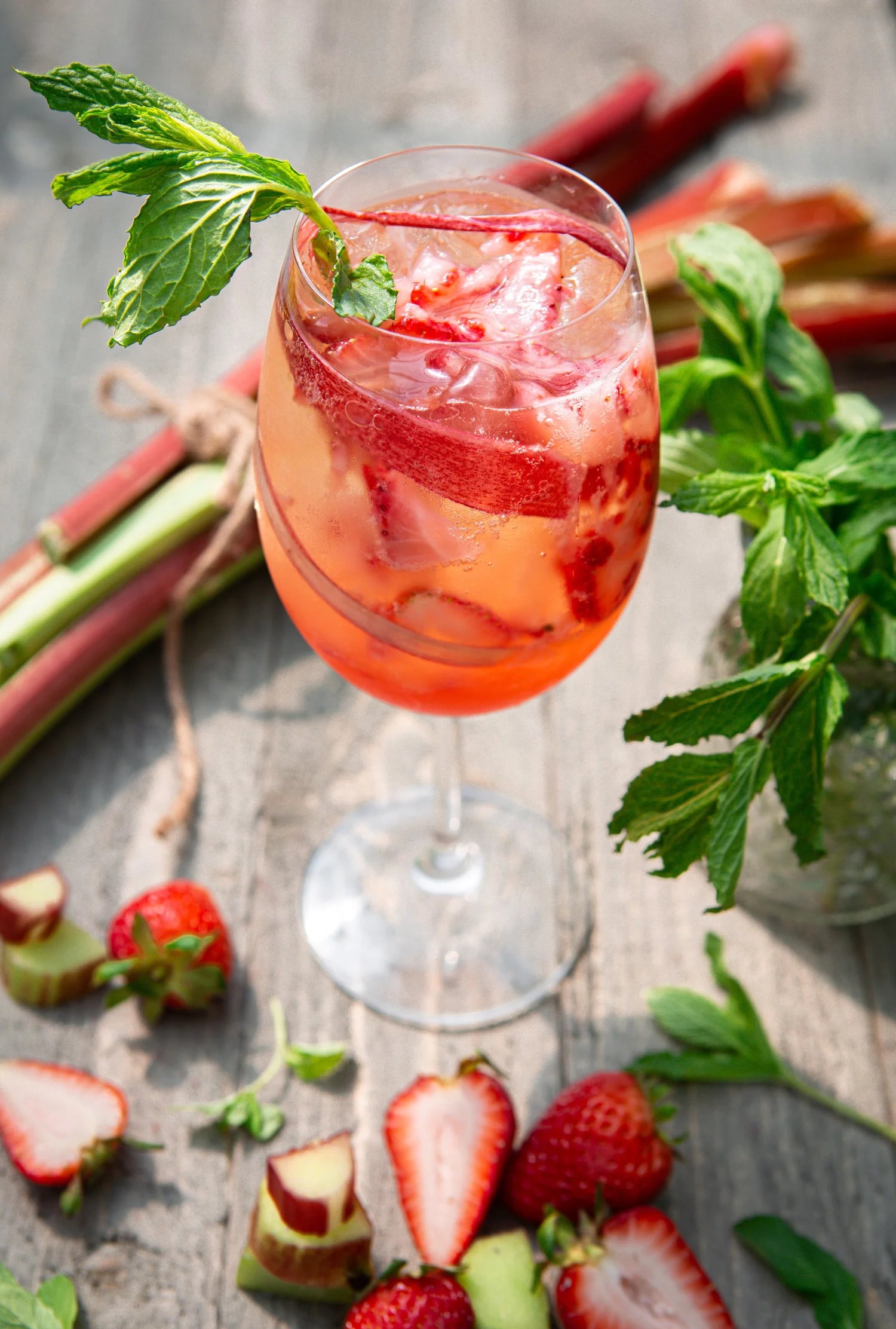 Summer Fruit Spritz