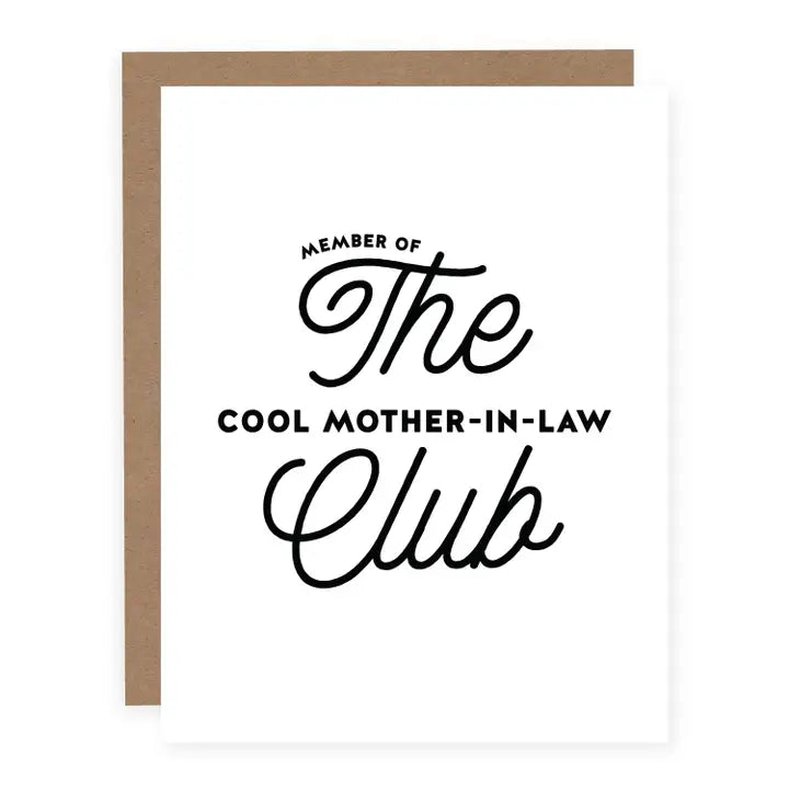 Cool Mother-In-Law Card