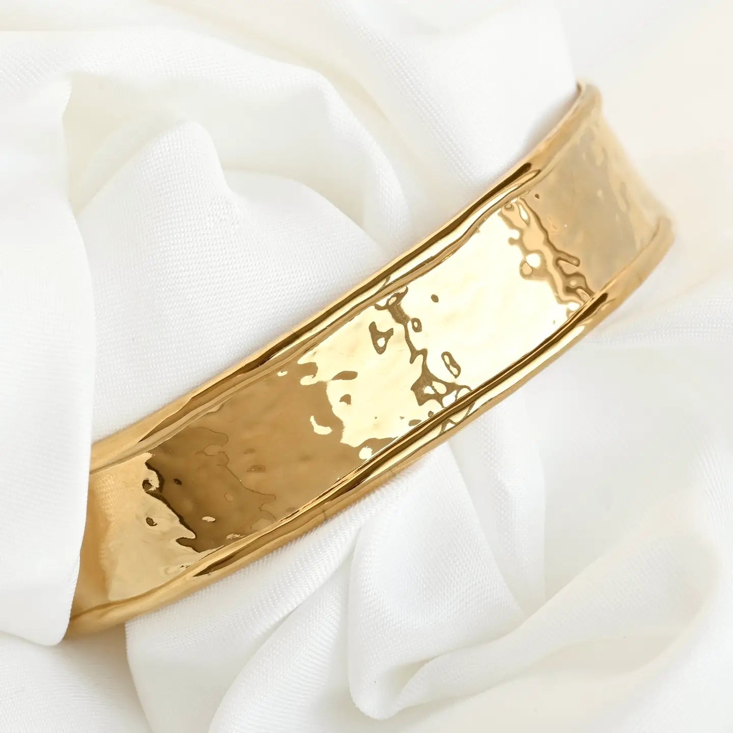 Hammered Cuff Bracelet