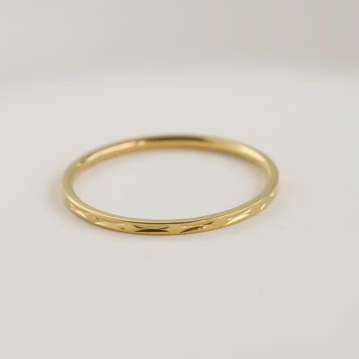 Dainty Gold Rings