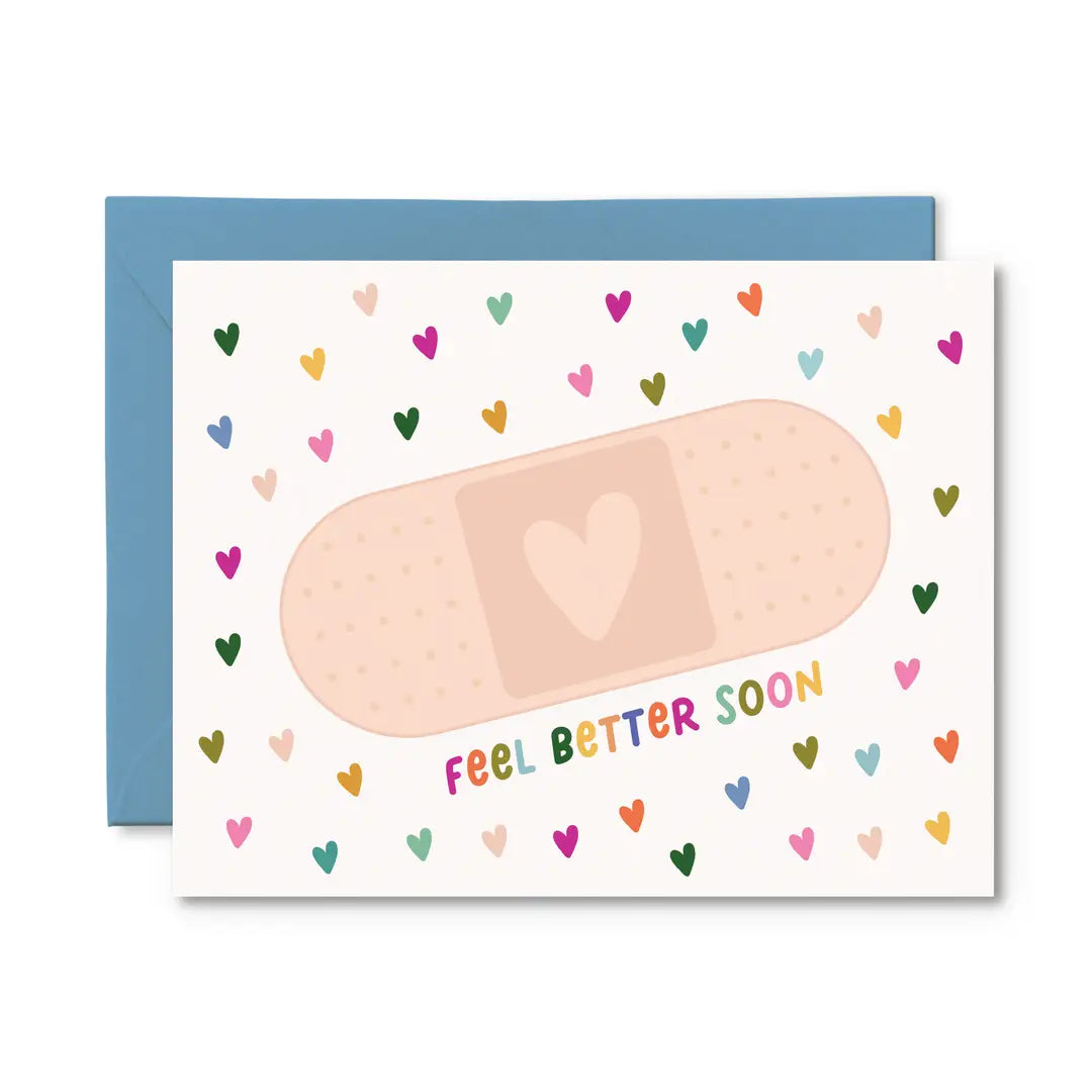 Feel Better Soon Card - Cute Get Well Card