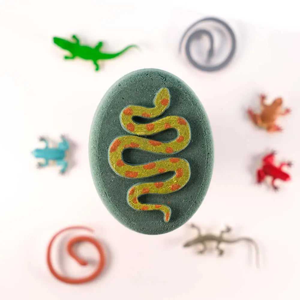 Reptile - Bath Bomb with Toy