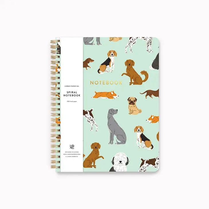 Dog Spiral Notebook