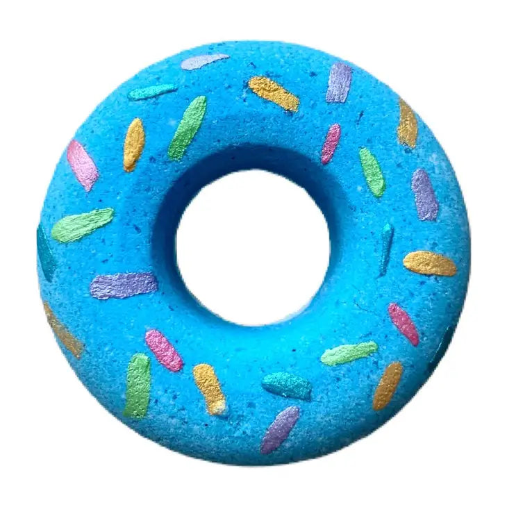 Donut Bath Bomb | Blue (Bubblegum)