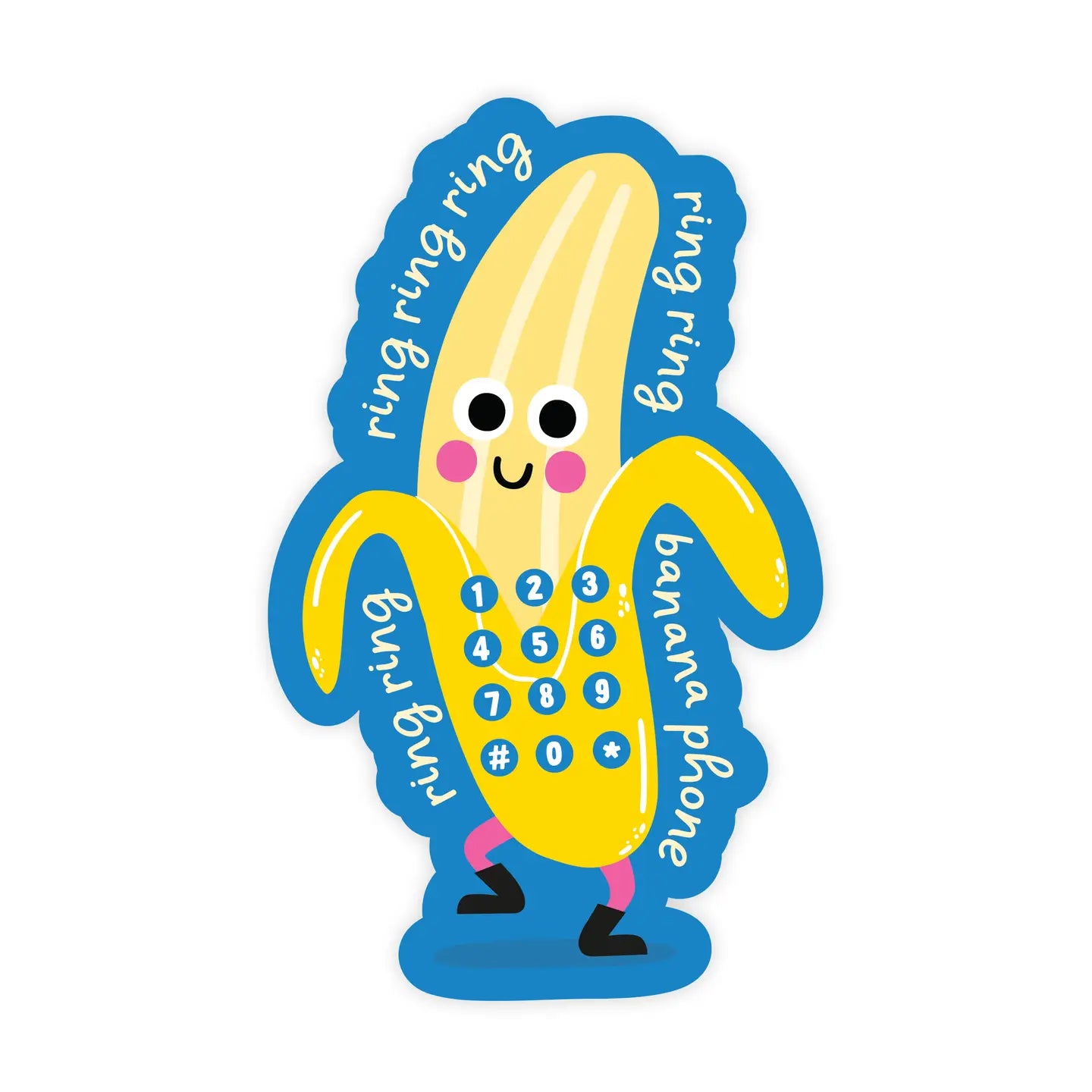 Banana Phone Sticker