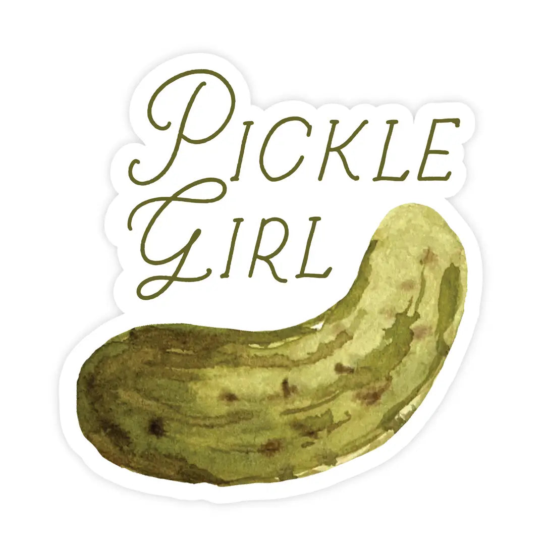 Pickle Girl Sticker