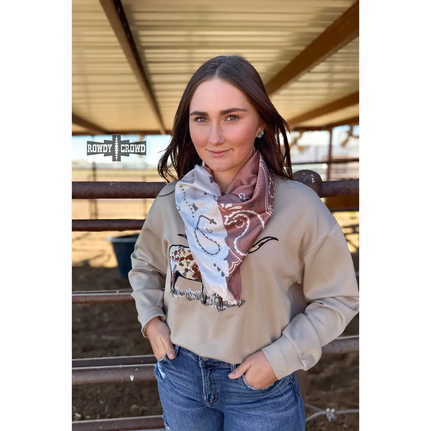 South Valley Wild Rag - 36" x 36"