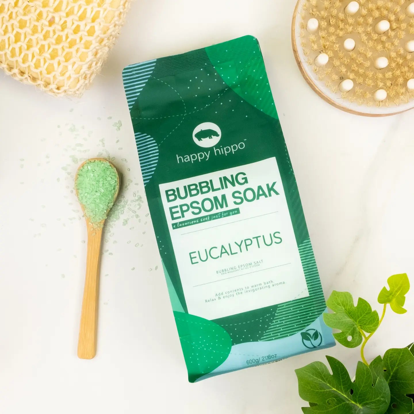 Eucalyptus-Cold Buster - Bubbling Epsom Soak 600g