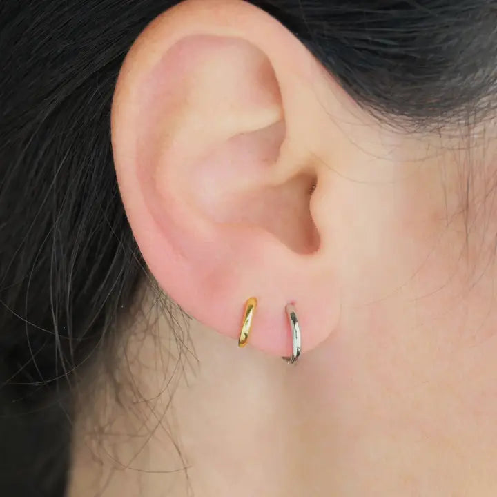 Thin Tiny Hoop Earrings