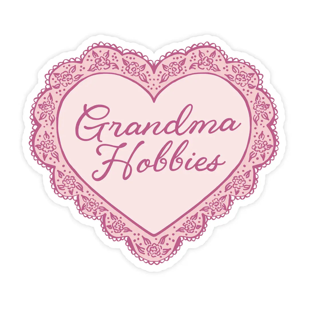 Grandma Hobbies Sticker