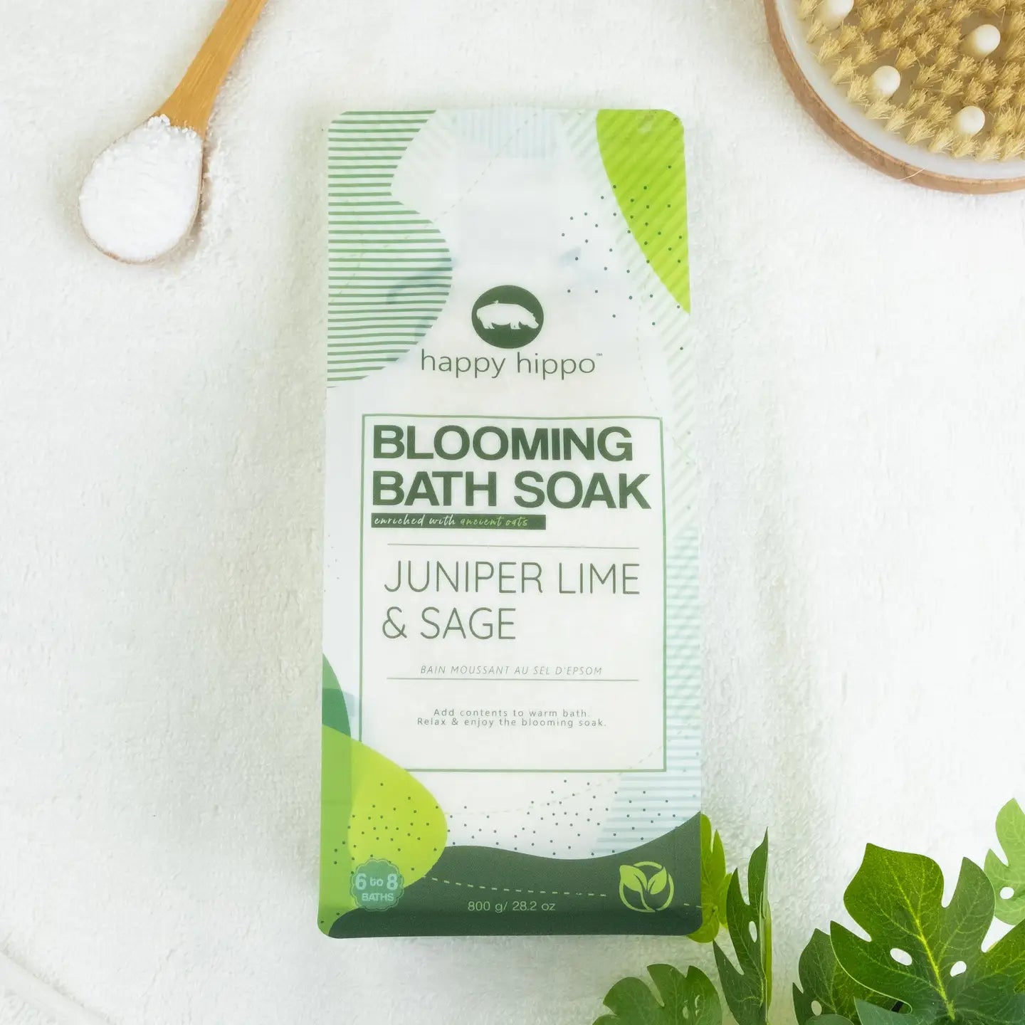 Juniper Lime & Sage-Blooming Bath Soak - 800g