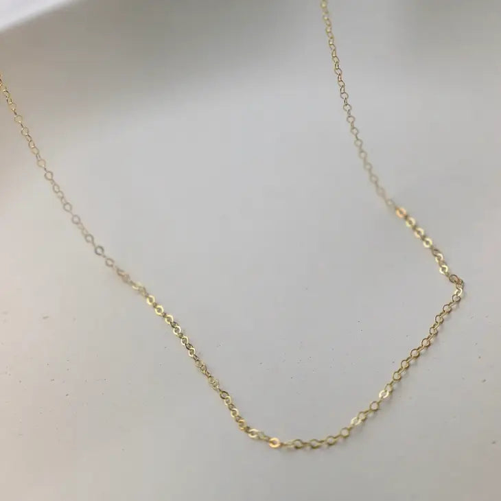 Gold Filled Cable Chain 16"