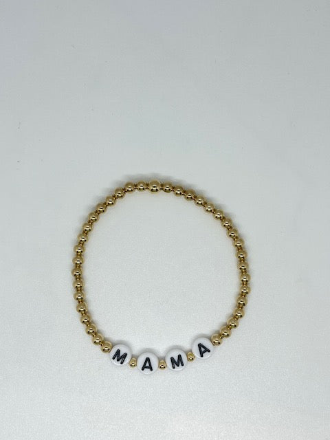 14k Gold filled 'Mama' Bracelet