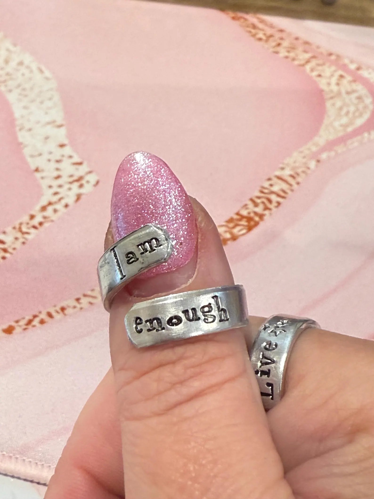 I am Enough Ring
